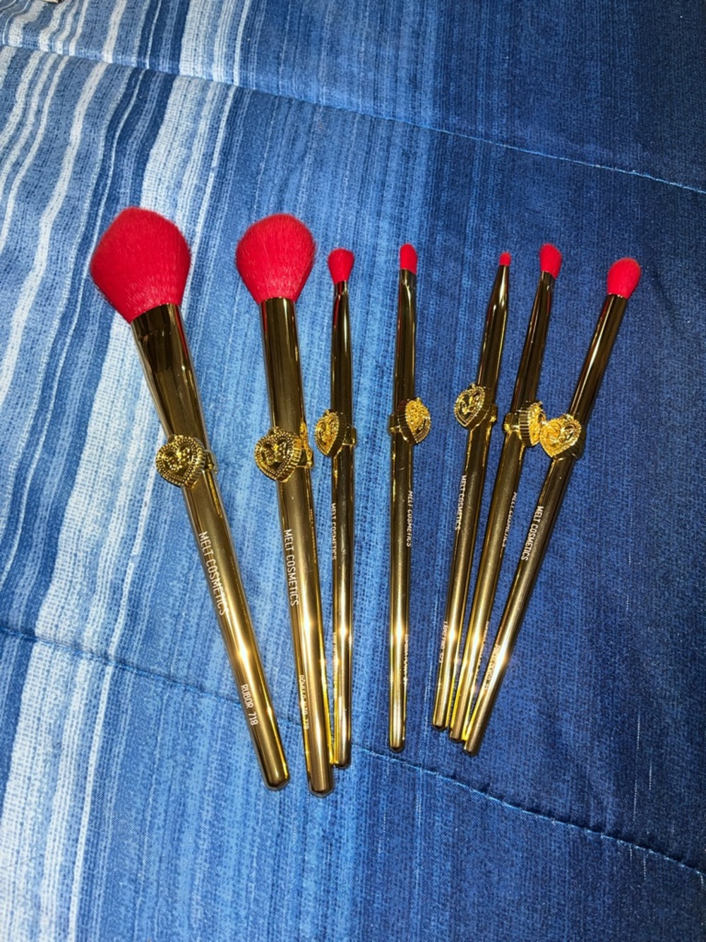 💕NEW 7PC BRUSH SET MELT COSMETICS AMOR & MARIPOSAS💕